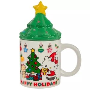 Hello Kitty Mug With Tree Lid
